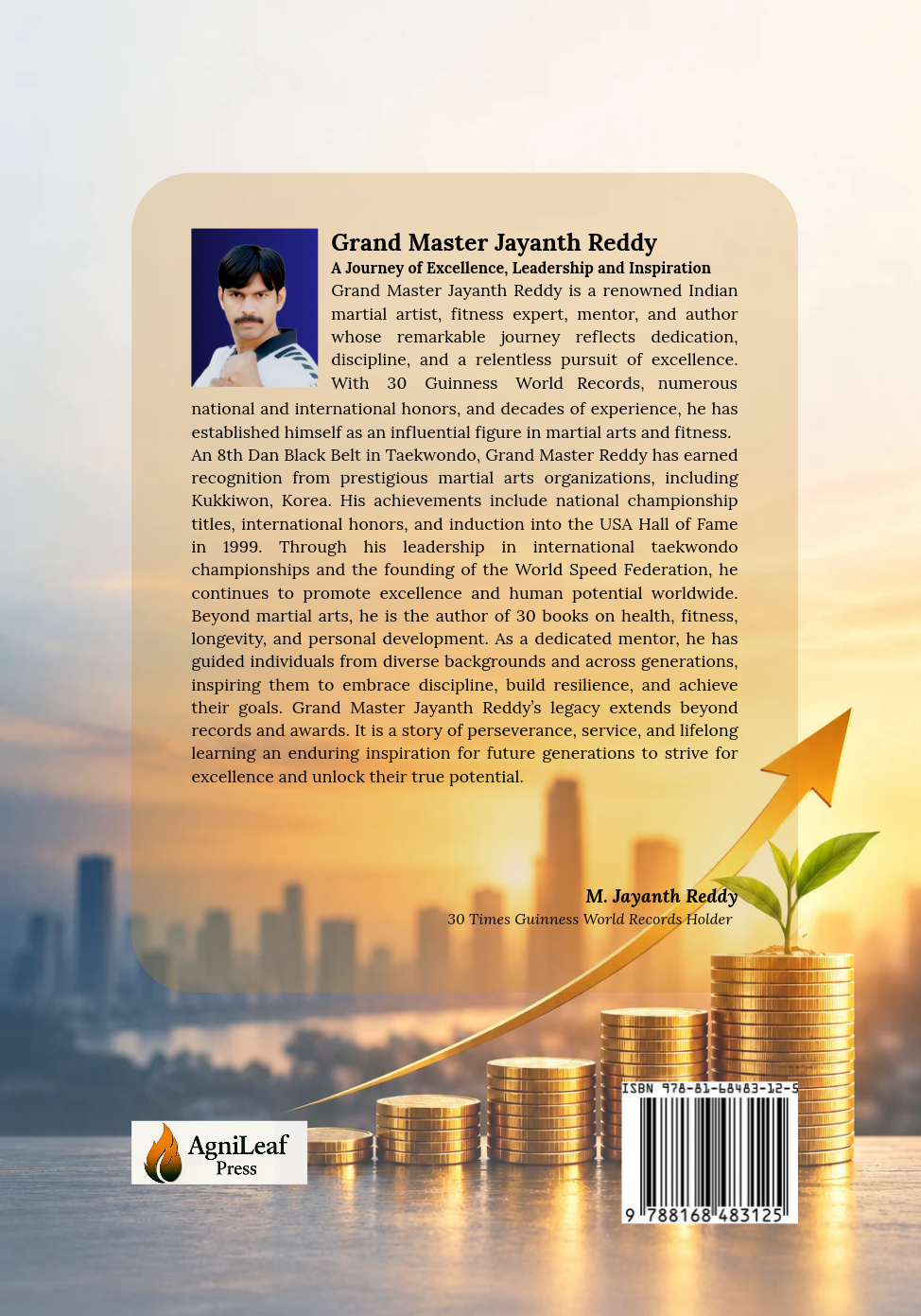 HOW TO BECOME RICH, NOT BY ONLY THINKING - Back Cover